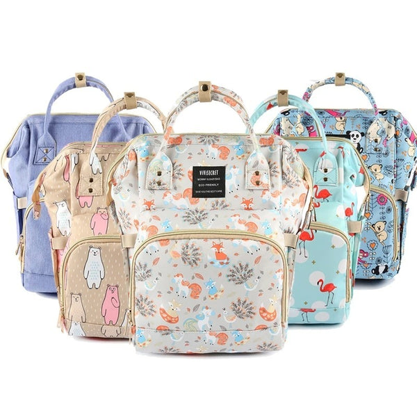 Waterproof Diaper Bag Backpack for Moms